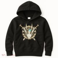 Cool ODIN Greek God Kids Hoodie thumb 0