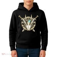 Cool ODIN Greek God Kids Hoodie thumb 4