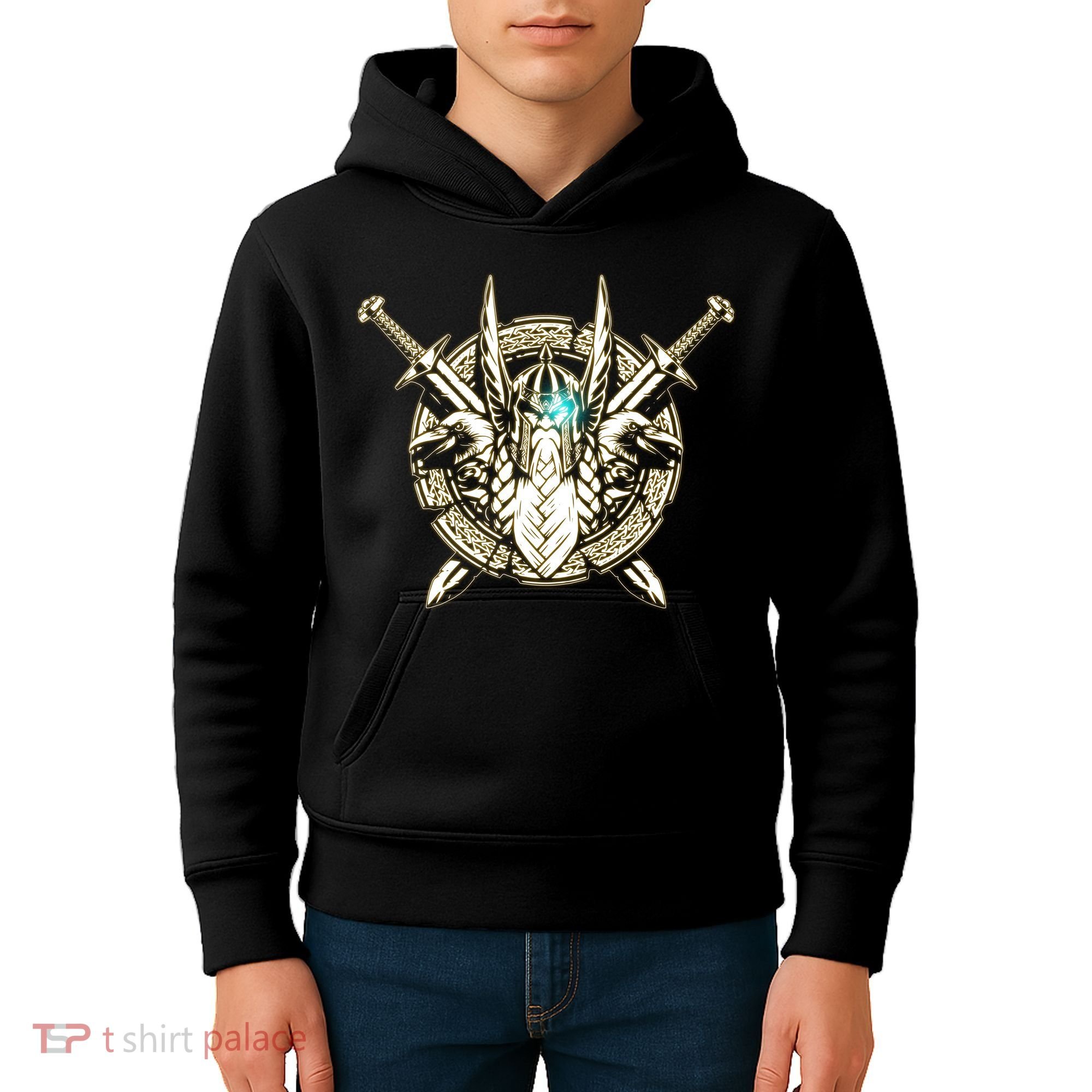 Cool ODIN Greek God Kids Hoodie