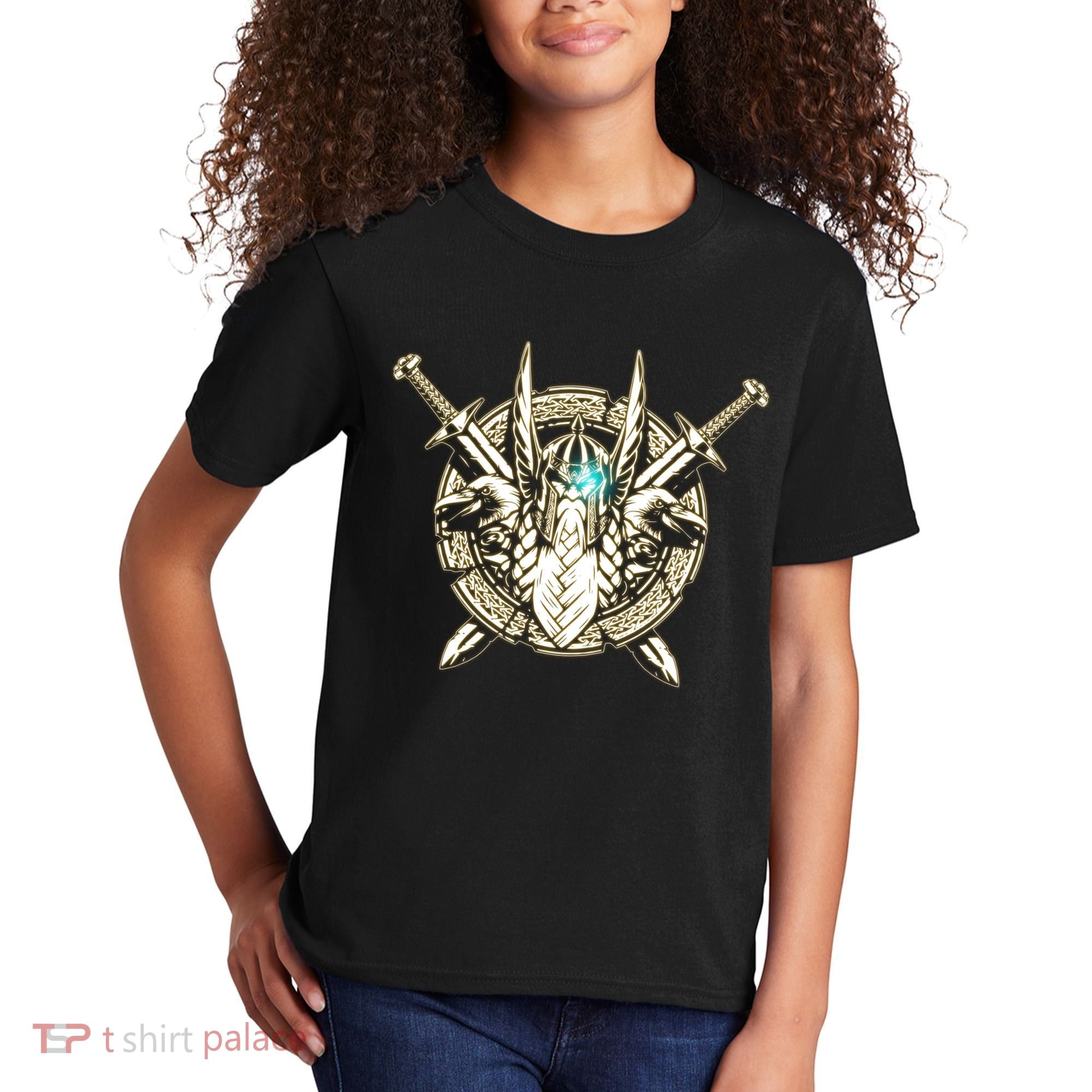 Cool ODIN Greek God Kids T-Shirt