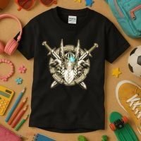 Cool ODIN Greek God Kids T-Shirt thumb 3