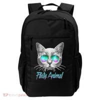Cool Party Animal Cat Backpack thumb 0