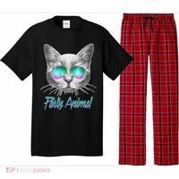 Cool Party Animal Cat Pajama Set thumb 0