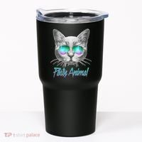 Cool Party Animal Cat Tumbler thumb 0