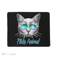 Cool Party Animal Cat Mousepad thumb 0