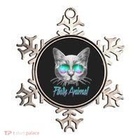 Cool Party Animal Cat Ornament thumb 0
