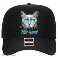 Cool Party Animal Cat Hat thumb 0
