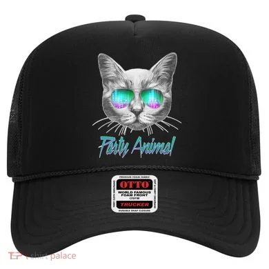 Cool Party Animal Cat Hat