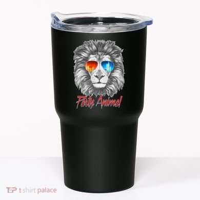 Cool Party Animal Lion Tumbler