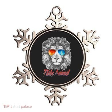Cool Party Animal Lion Ornament