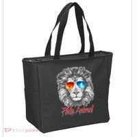 Cool Party Animal Lion Tote Bag thumb 2