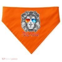 Cool Party Animal Lion USA-Made Doggie Bandana thumb 0