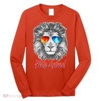 Cool Party Animal Lion Long Sleeve Shirt thumb 0