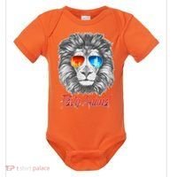 Cool Party Animal Lion Baby Bodysuit thumb 0