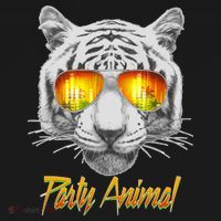 Cool Party Animal Tiger Backpack thumb 2