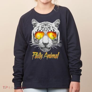 Cool Party Animal Tiger Women's Sweatshirt