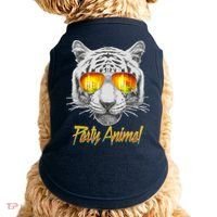 Cool Party Animal Tiger Doggie Tank thumb 0