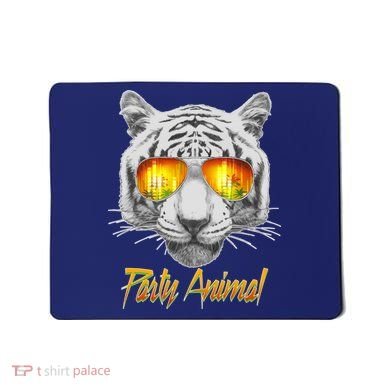 Cool Party Animal Tiger Mousepad