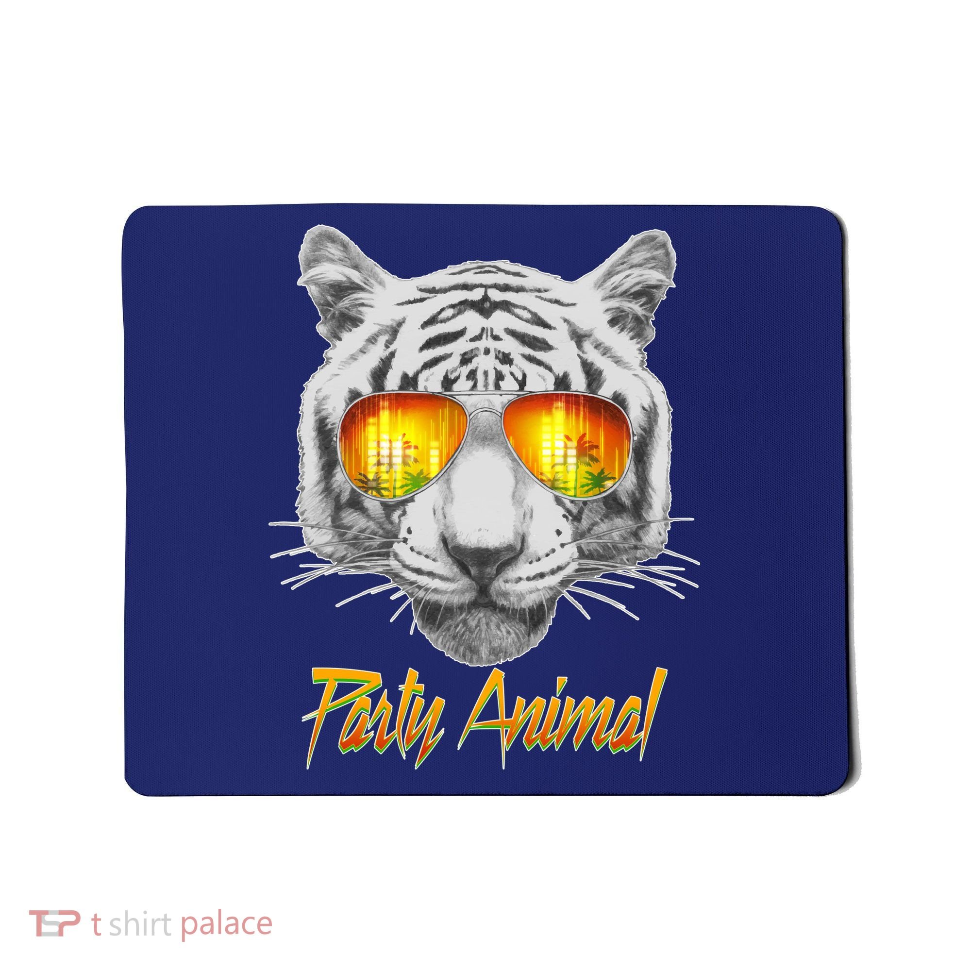 Cool Party Animal Tiger Mousepad