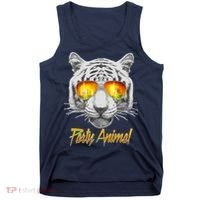 Cool Party Animal Tiger Tank Top thumb 0