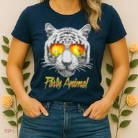 Cool Party Animal Tiger Women's T-Shirt thumb 2