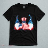 Cool Patriotic USA American Gnomes T-Shirt thumb 5
