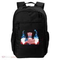 Cool Patriotic USA American Gnomes Backpack thumb 0