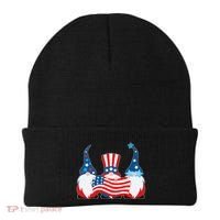 Cool Patriotic USA American Gnomes Beanie thumb 0