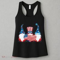 Cool Patriotic USA American Gnomes Women's Tank Top thumb 3
