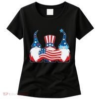Cool Patriotic USA American Gnomes Women's T-Shirt thumb 0