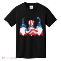 Cool Patriotic USA American Gnomes Kids T-Shirt thumb 0