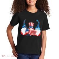 Cool Patriotic USA American Gnomes Kids T-Shirt thumb 2