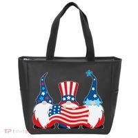 Cool Patriotic USA American Gnomes Tote Bag thumb 0