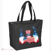 Cool Patriotic USA American Gnomes Tote Bag thumb 2
