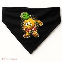 Cool Pineapple Dab USA-Made Doggie Bandana thumb 0