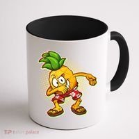 Cool Pineapple Dab Coffee Mug thumb 1