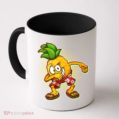 Cool Pineapple Dab Coffee Mug