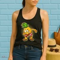 Cool Pineapple Dab Women's Tank Top thumb 2