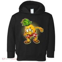 Cool Pineapple Dab Toddler Hoodie thumb 0
