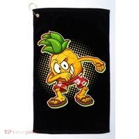 Cool Pineapple Dab Golf Towel thumb 0