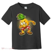 Cool Pineapple Dab Toddler T-Shirt thumb 0