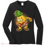 Cool Pineapple Dab Women's Long Sleeve Shirt