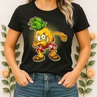 Cool Pineapple Dab Women's T-Shirt thumb 2