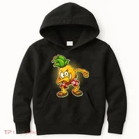 Cool Pineapple Dab Kids Hoodie thumb 0