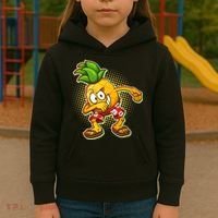 Cool Pineapple Dab Kids Hoodie thumb 3