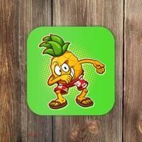 Cool Pineapple Dab Coaster thumb 0