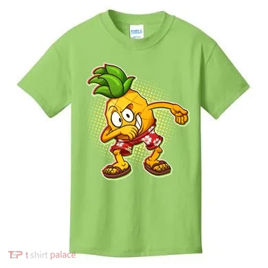 Cool Pineapple Dab Kids T-Shirt