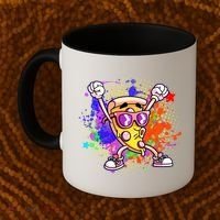 Cool Pizza Splatter Coffee Mug thumb 2
