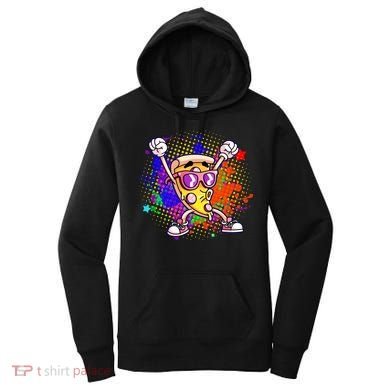 Cool Pizza Splatter Women's Hoodie