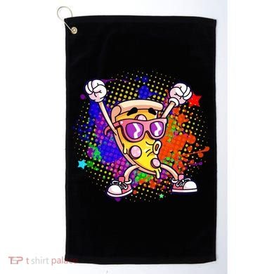 Cool Pizza Splatter Golf Towel
